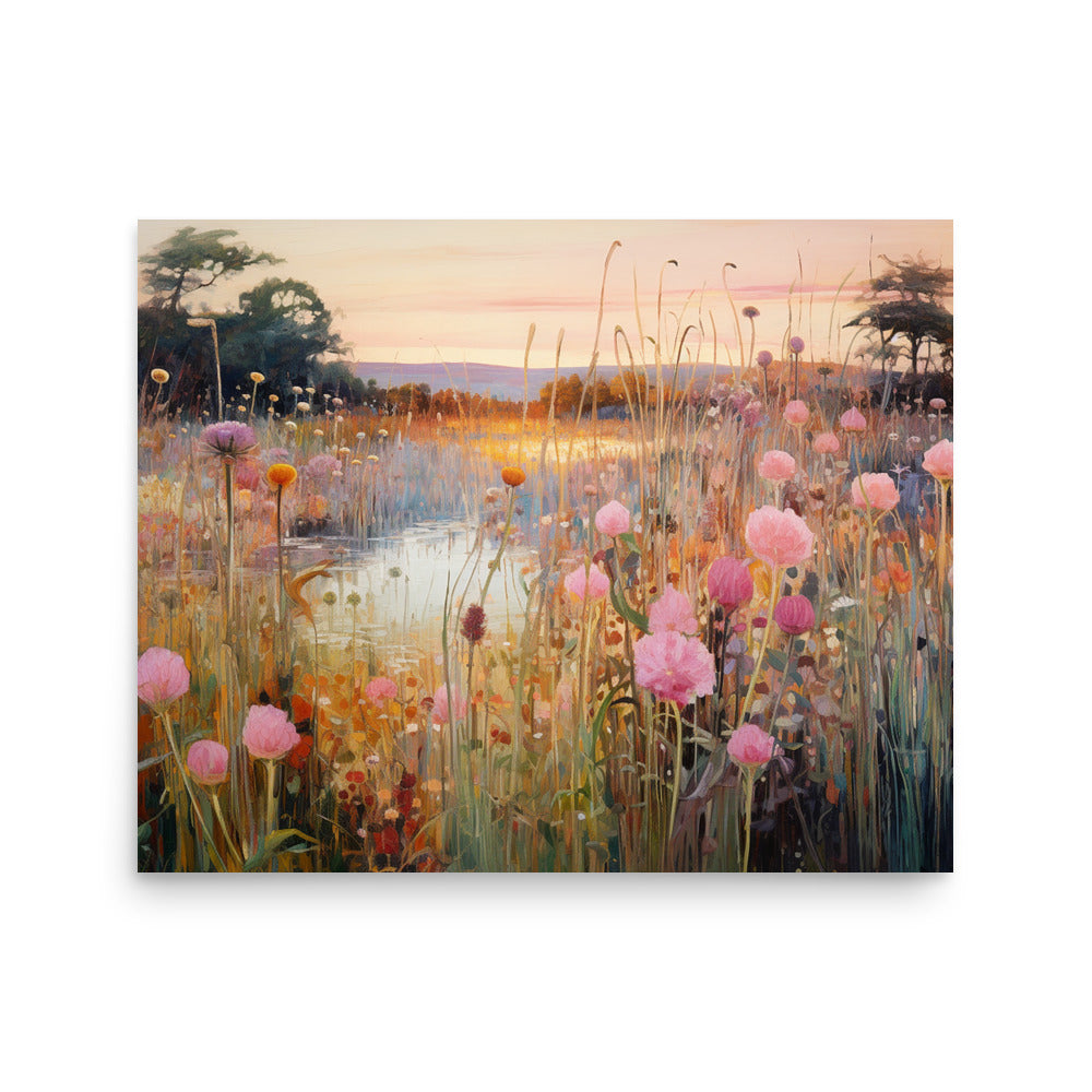 Electric Flowers . fine art print