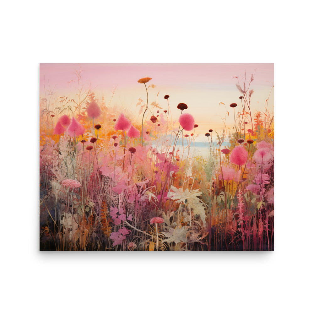 Electric Flowers . fine art print